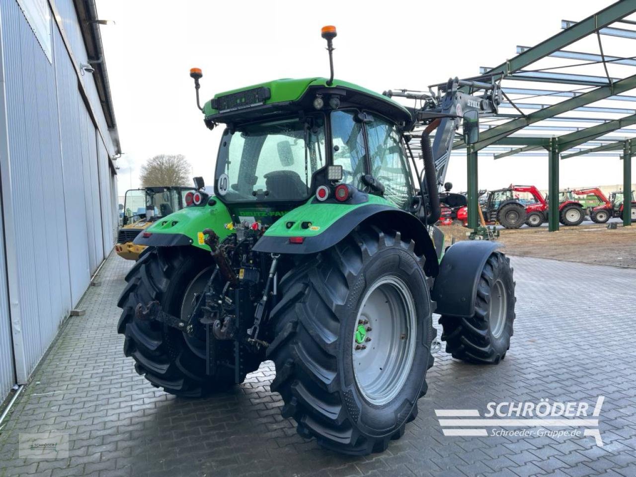 Traktor типа Deutz-Fahr 5100, Gebrauchtmaschine в Wildeshausen (Фотография 9)