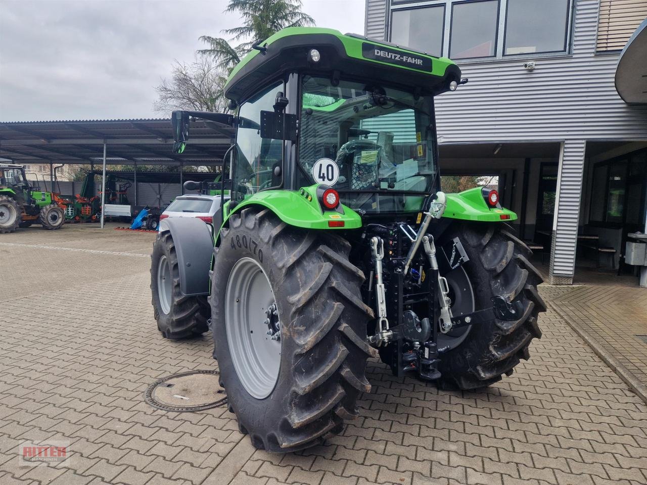 Traktor van het type Deutz-Fahr 5105 GS, Neumaschine in Zell a. H. (Foto 3)