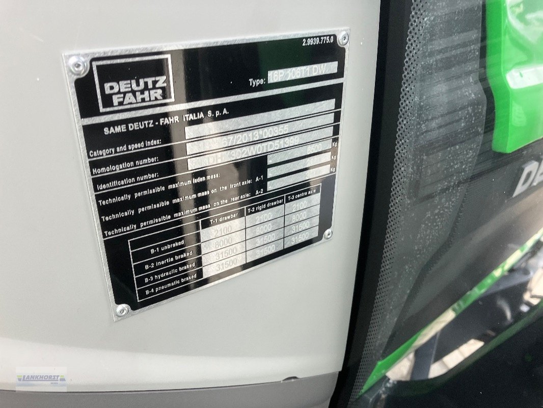 Traktor van het type Deutz-Fahr 5105 GS, Neumaschine in Aurich (Foto 23)