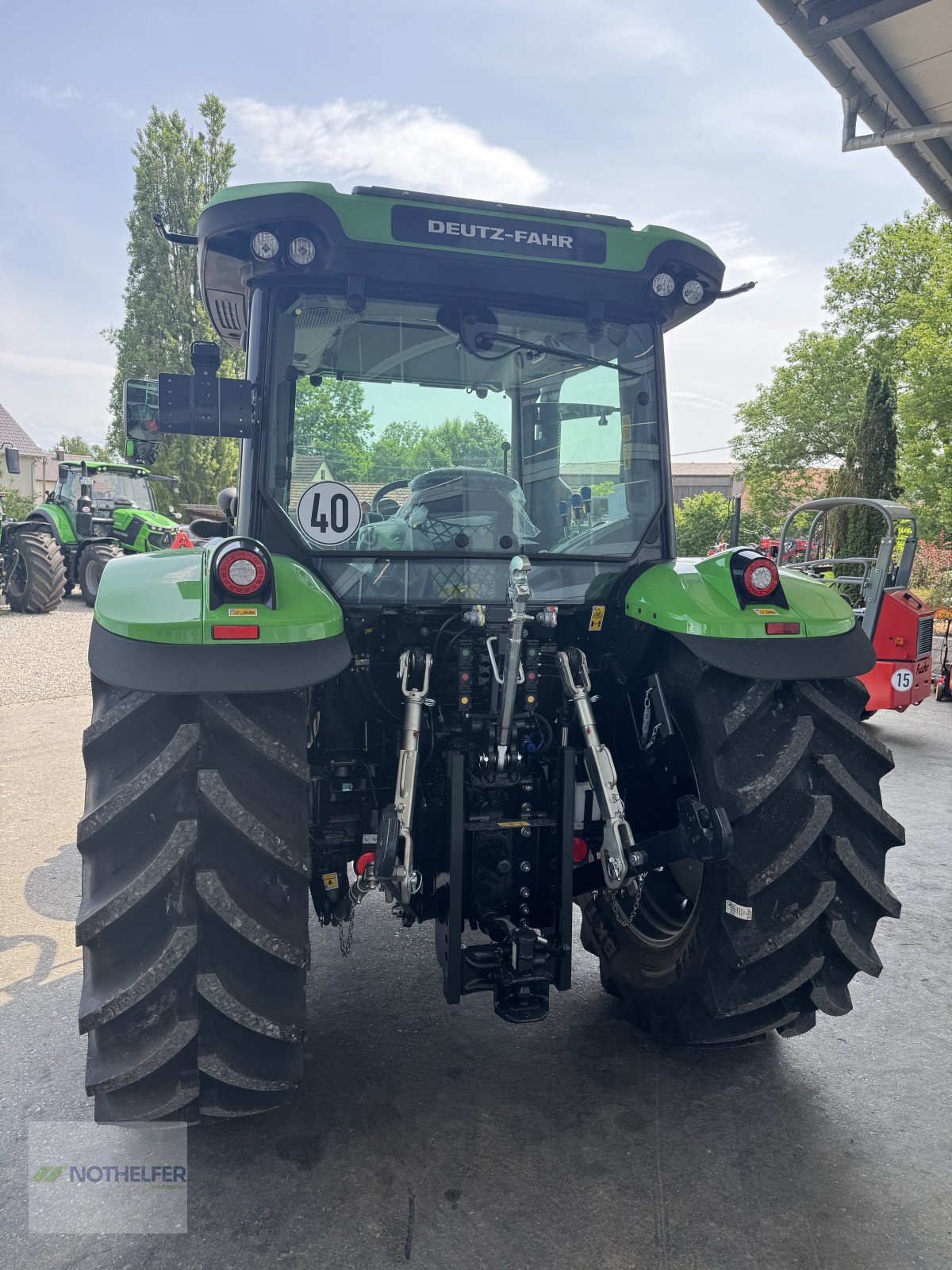 Traktor of the type Deutz-Fahr 5105 GS, Neumaschine in Pforzen (Picture 9)