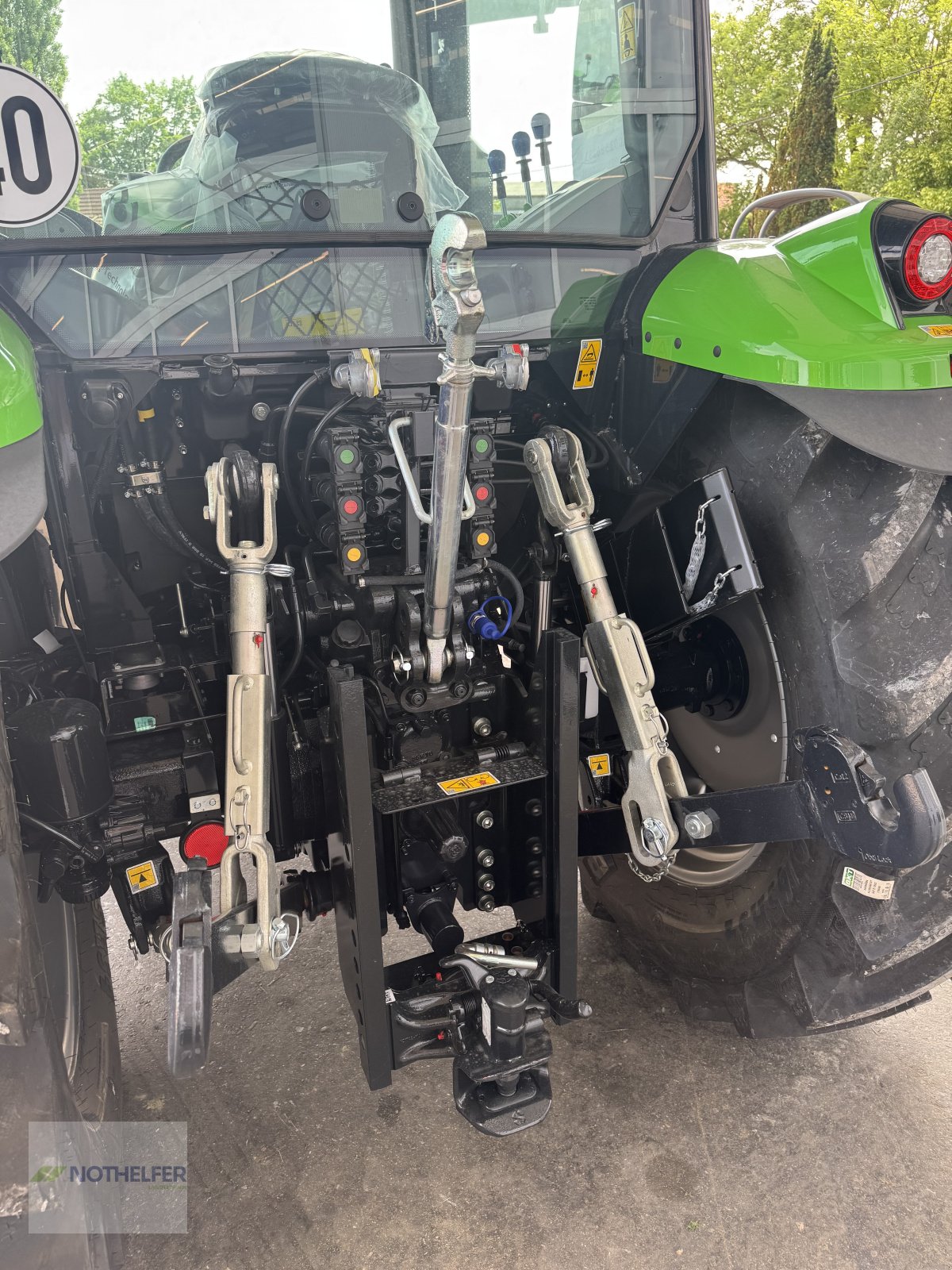 Traktor of the type Deutz-Fahr 5105 GS, Neumaschine in Pforzen (Picture 11)