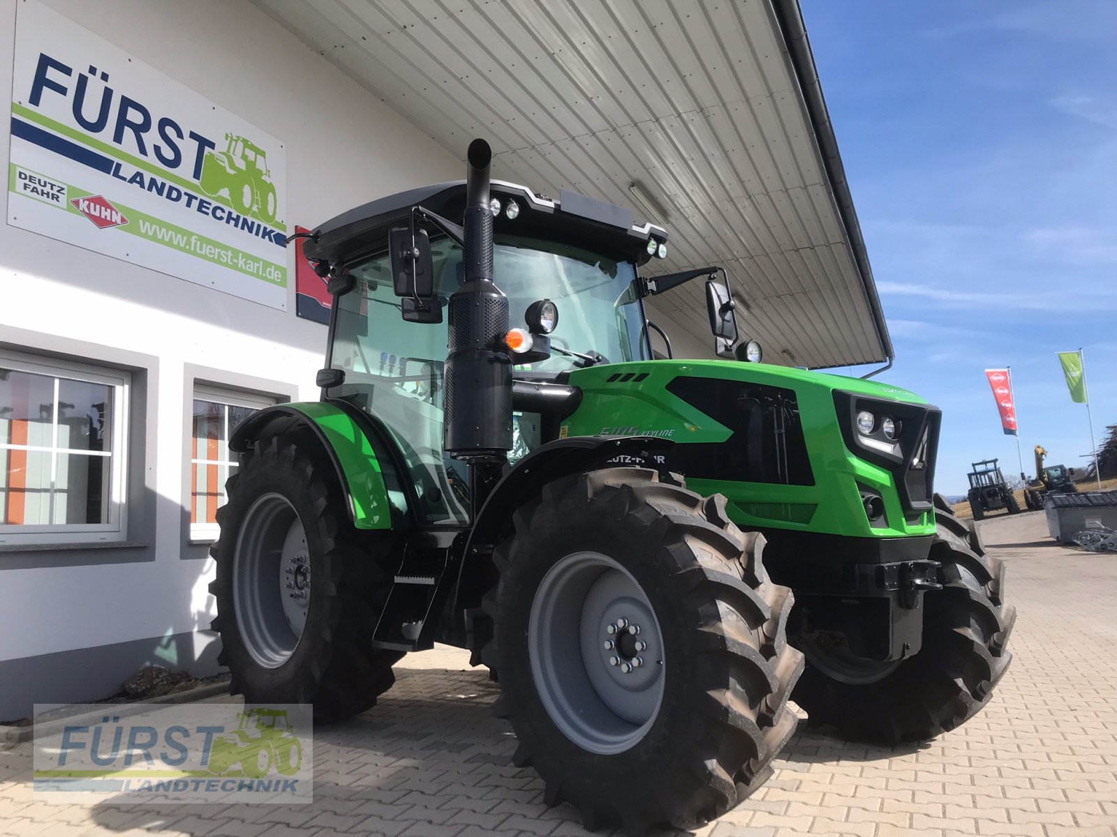 Traktor του τύπου Deutz-Fahr 5105 Keyline, Neumaschine σε Perlesreut (Φωτογραφία 2)