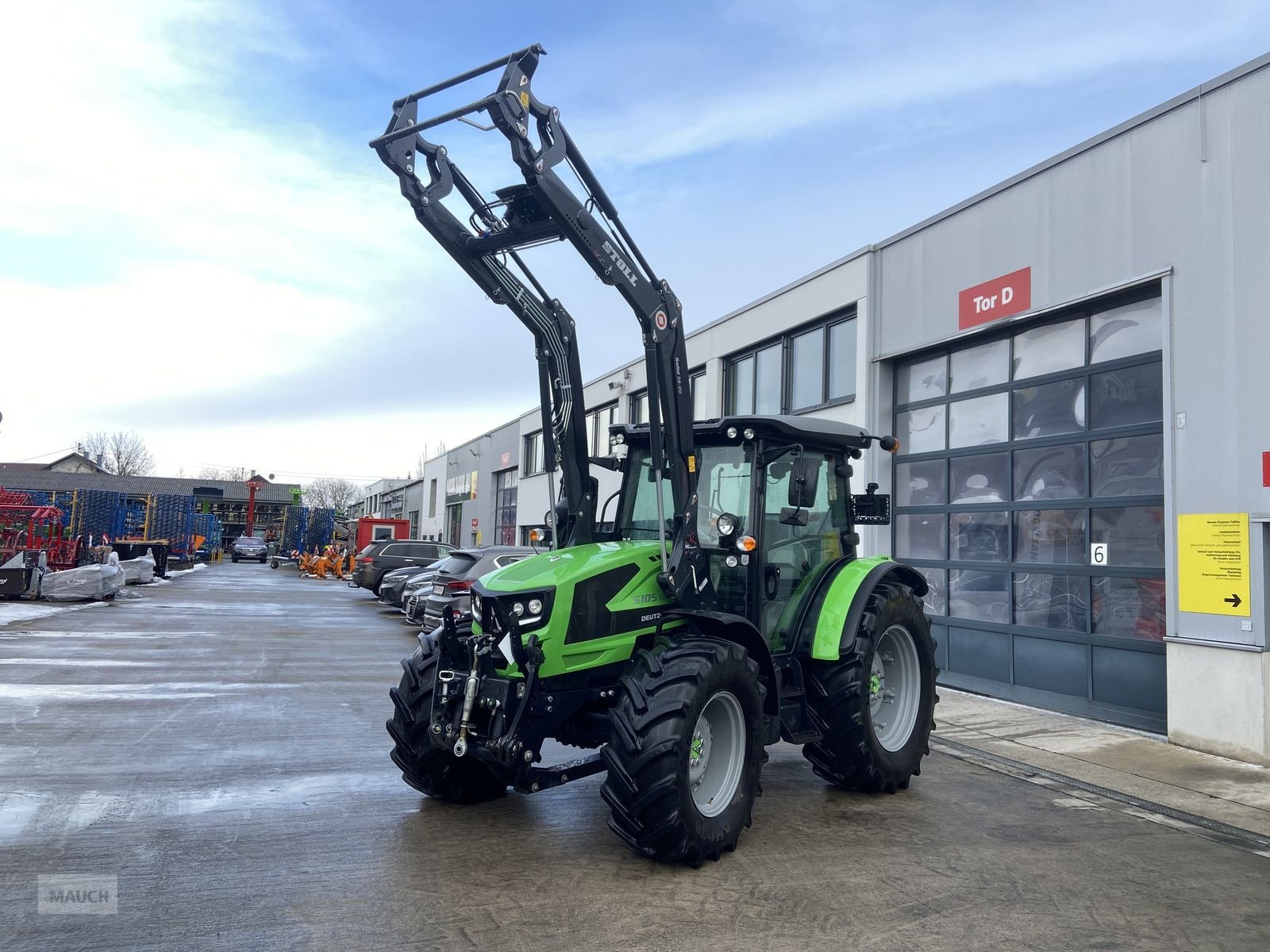 Traktor типа Deutz-Fahr 5105 Keyline, Gebrauchtmaschine в Burgkirchen (Фотография 1)