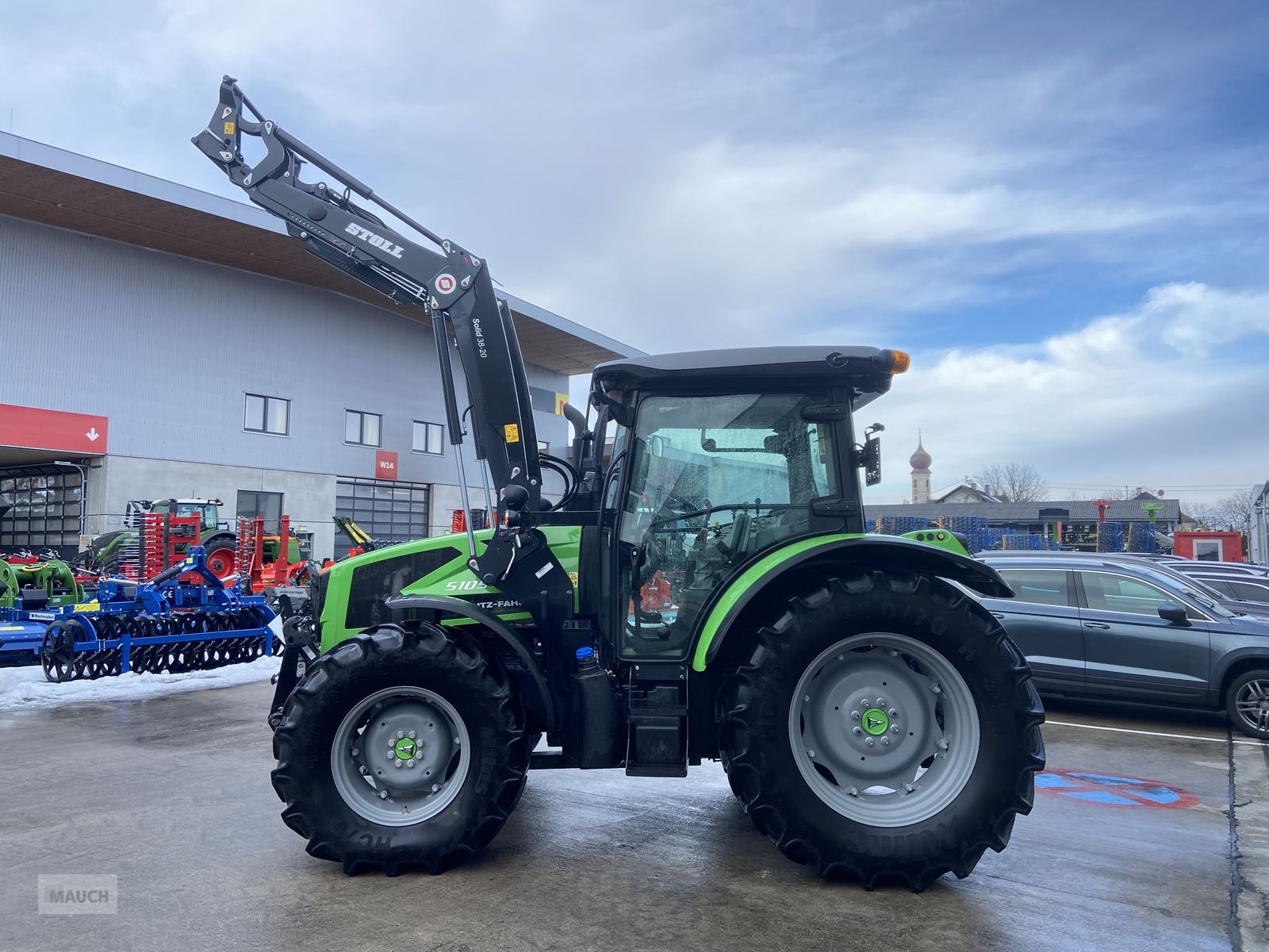 Traktor типа Deutz-Fahr 5105 Keyline, Gebrauchtmaschine в Burgkirchen (Фотография 10)