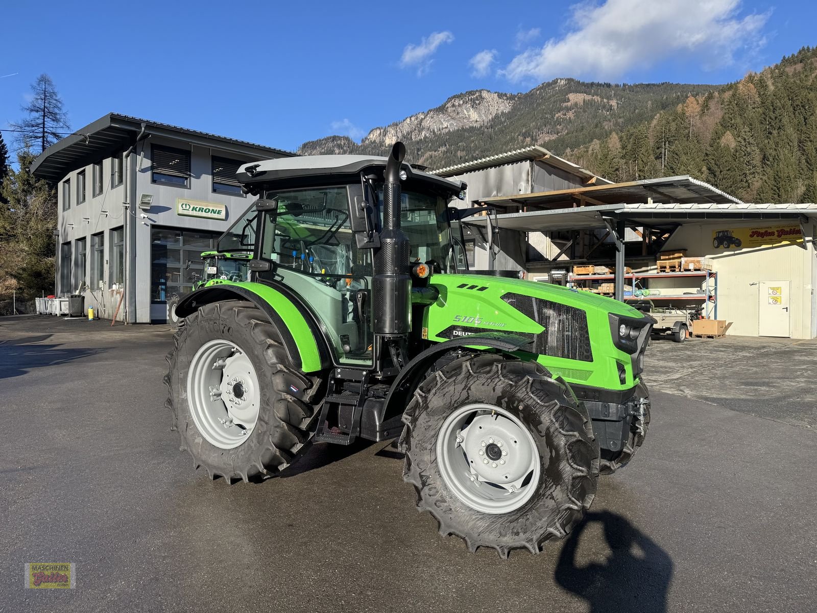 Traktor des Typs Deutz-Fahr 5105 Plus Keyline, Neumaschine in Kötschach (Bild 25)