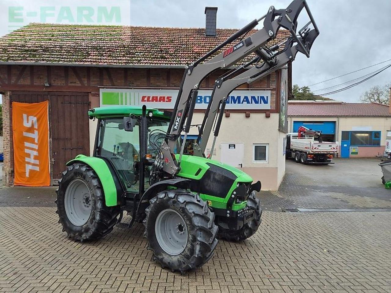 Traktor типа Deutz-Fahr 5105.4 g mit frontlader, Gebrauchtmaschine в WALDKAPPEL-BISCHHAUSEN (Фотография 1)