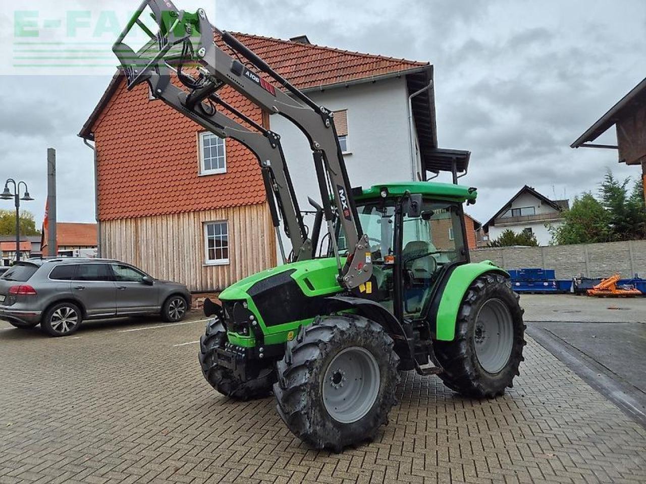 Traktor типа Deutz-Fahr 5105.4 g mit frontlader, Gebrauchtmaschine в WALDKAPPEL-BISCHHAUSEN (Фотография 3)