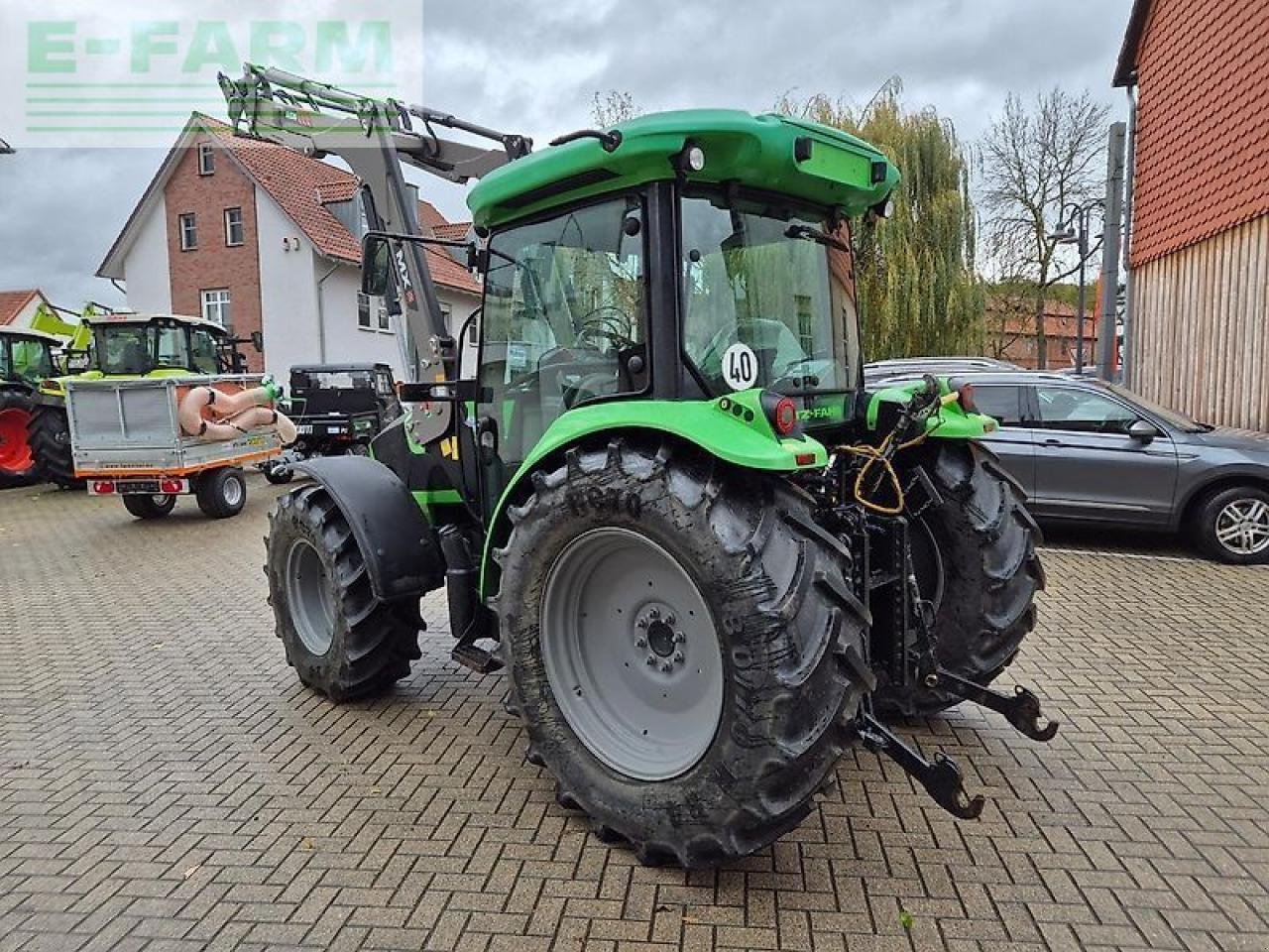 Traktor типа Deutz-Fahr 5105.4 g mit frontlader, Gebrauchtmaschine в WALDKAPPEL-BISCHHAUSEN (Фотография 5)