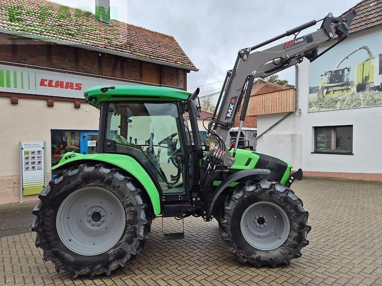 Traktor типа Deutz-Fahr 5105.4 g mit frontlader, Gebrauchtmaschine в WALDKAPPEL-BISCHHAUSEN (Фотография 9)