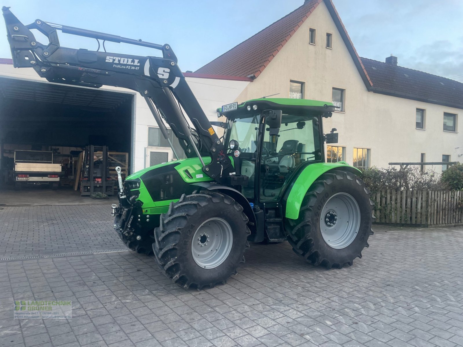 Traktor a típus Deutz-Fahr 5115, Gebrauchtmaschine ekkor: Hiltpoltstein (Kép 2)
