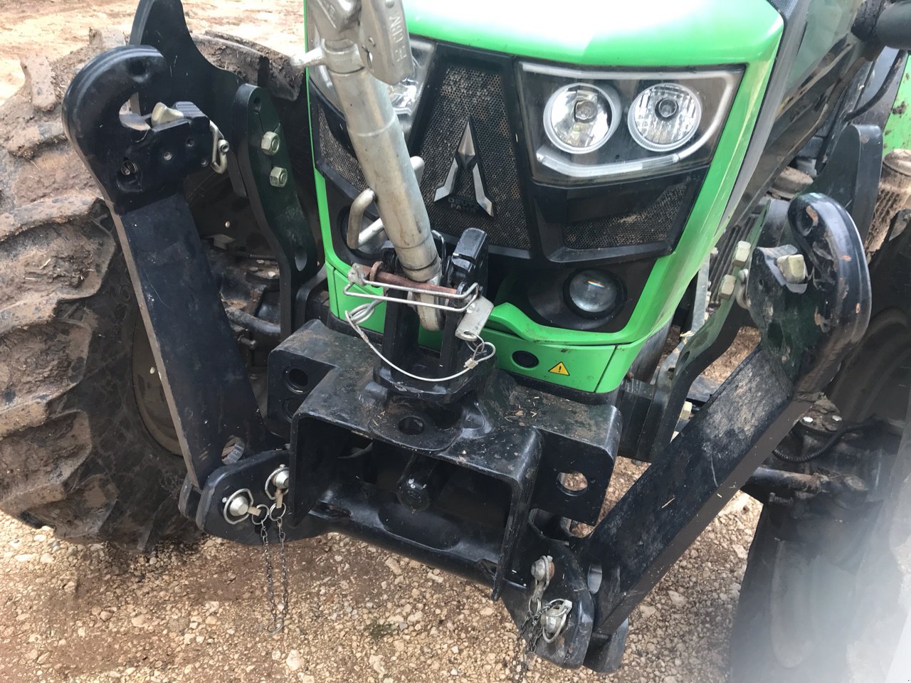 Traktor des Typs Deutz-Fahr 5115, Gebrauchtmaschine in MORLHON LE HAUT (Bild 10)