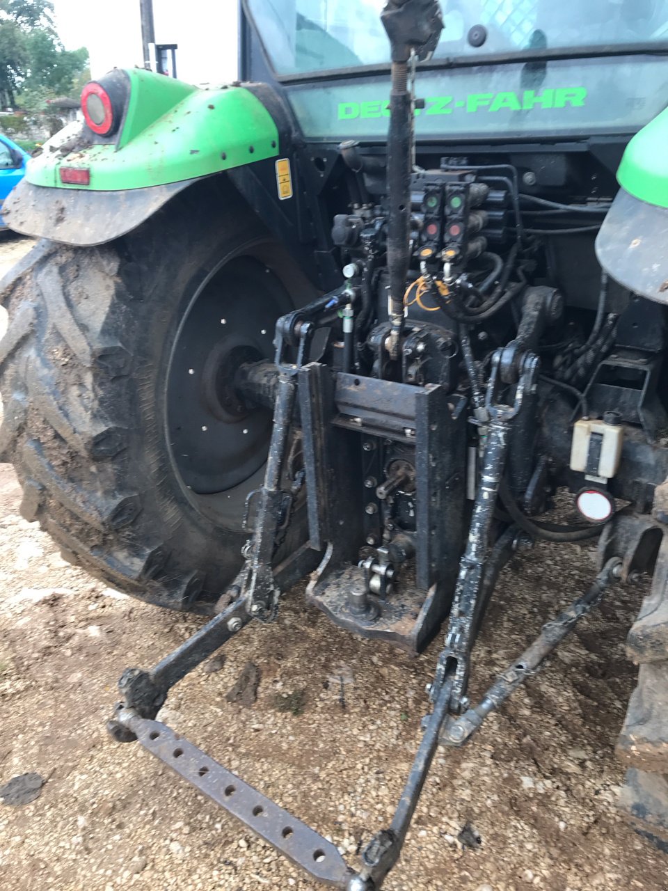 Traktor des Typs Deutz-Fahr 5115, Gebrauchtmaschine in MORLHON LE HAUT (Bild 7)