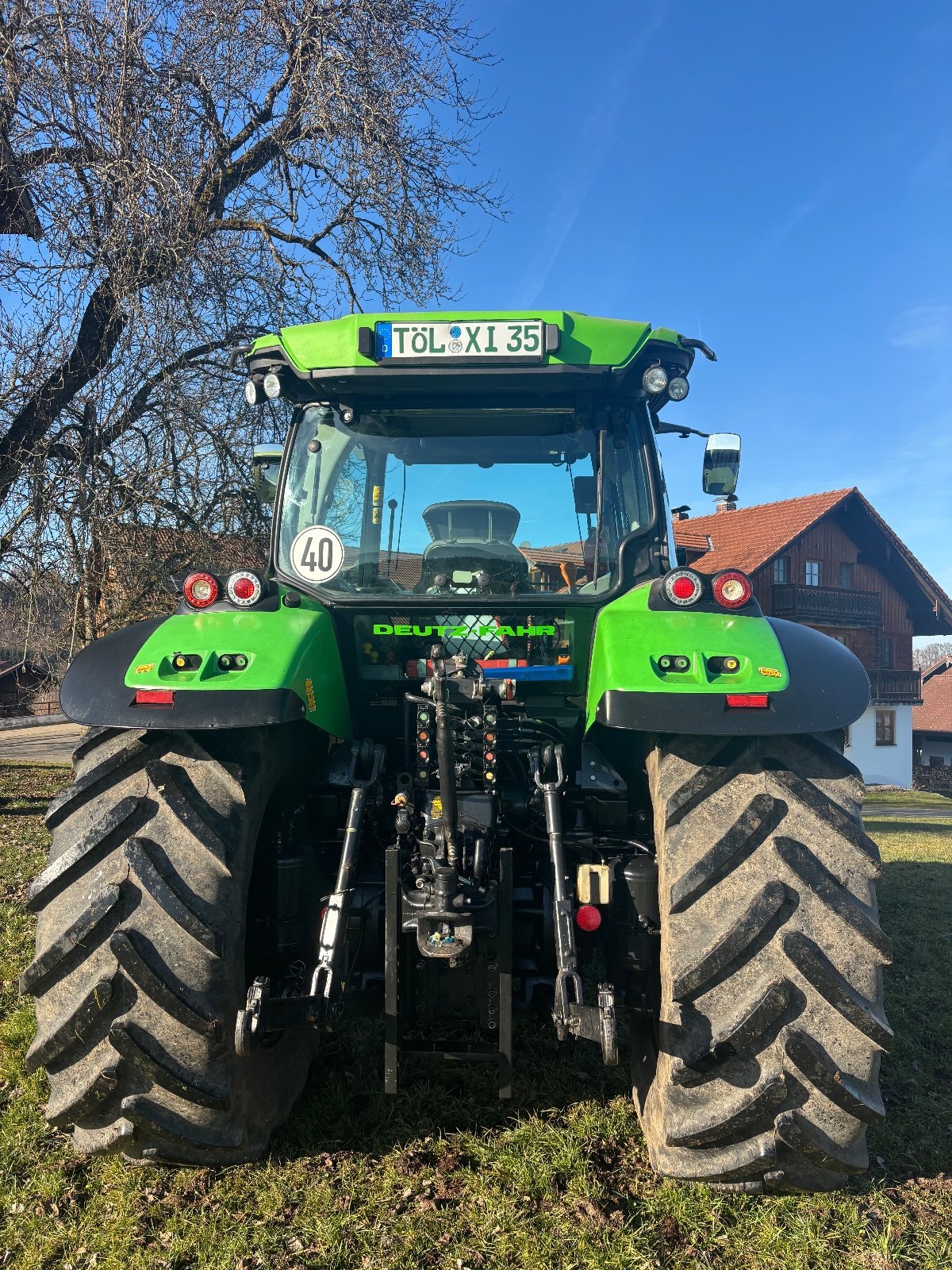Traktor типа Deutz-Fahr 5120 P, Gebrauchtmaschine в Beuerberg (Фотография 3)
