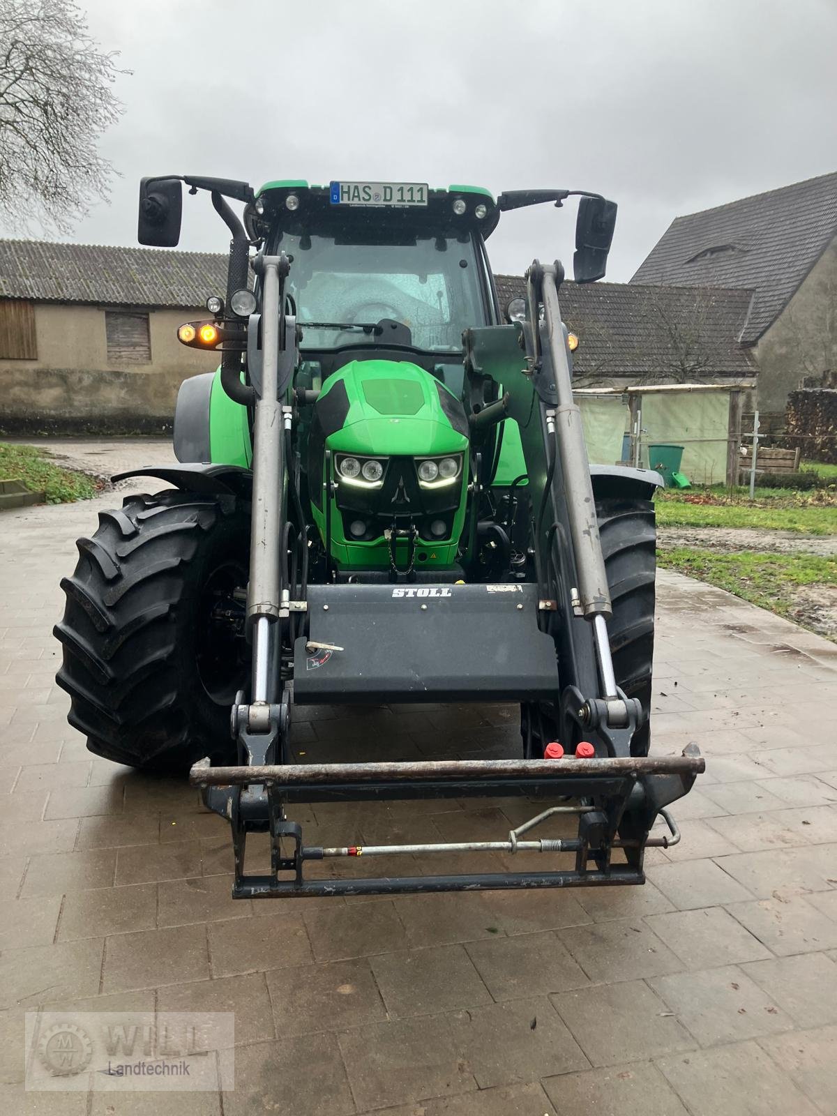 Traktor типа Deutz-Fahr 5120 TTV, Gebrauchtmaschine в Rudendorf (Фотография 1)