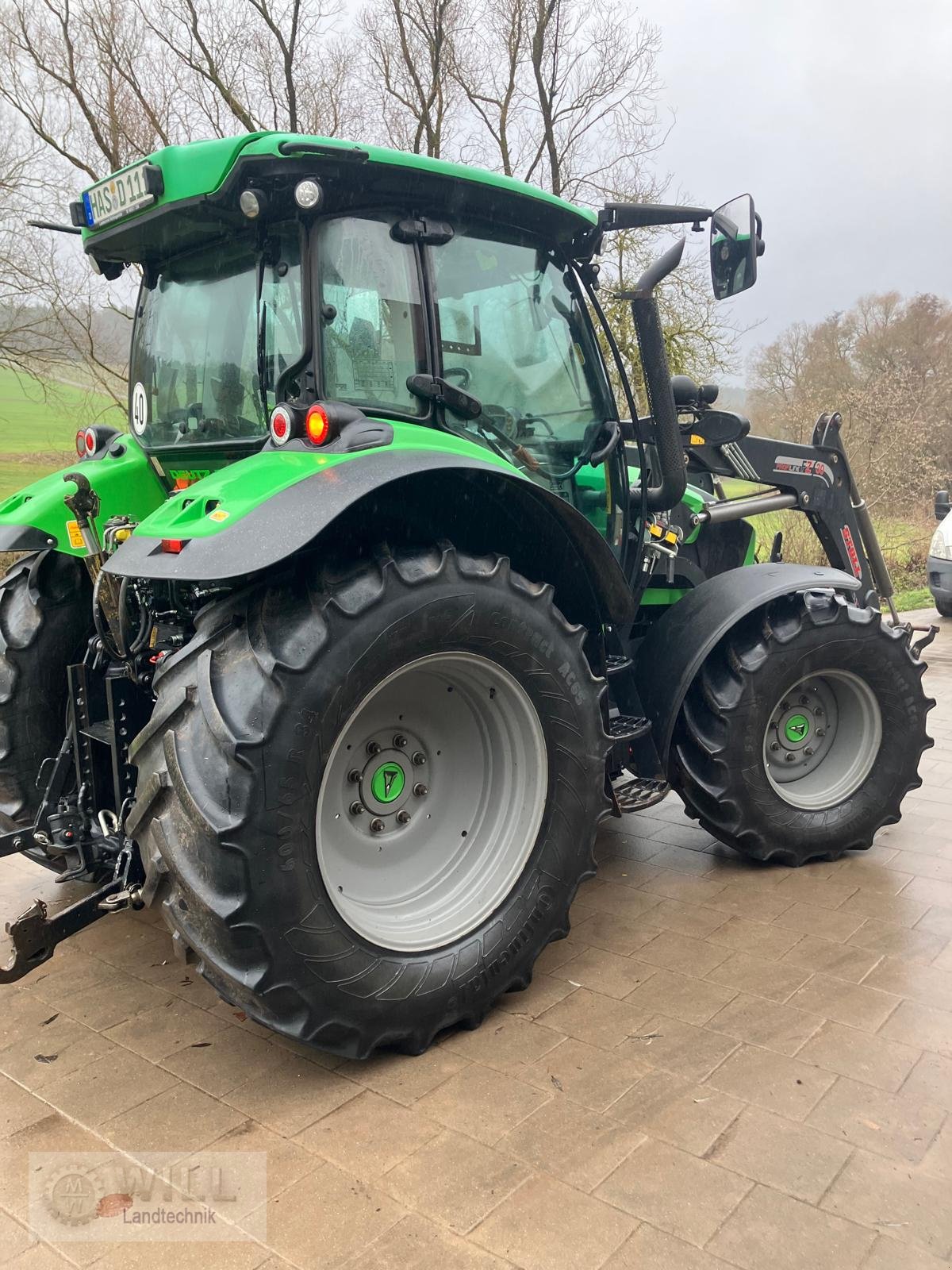 Traktor типа Deutz-Fahr 5120 TTV, Gebrauchtmaschine в Rudendorf (Фотография 2)