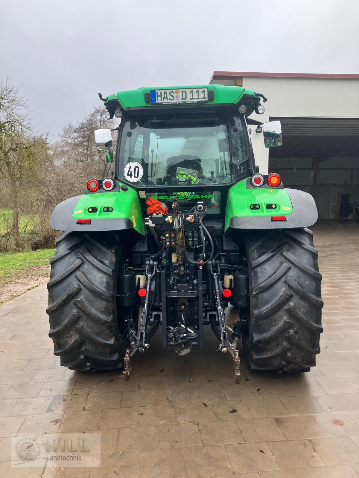Traktor типа Deutz-Fahr 5120 TTV, Gebrauchtmaschine в Rudendorf (Фотография 3)