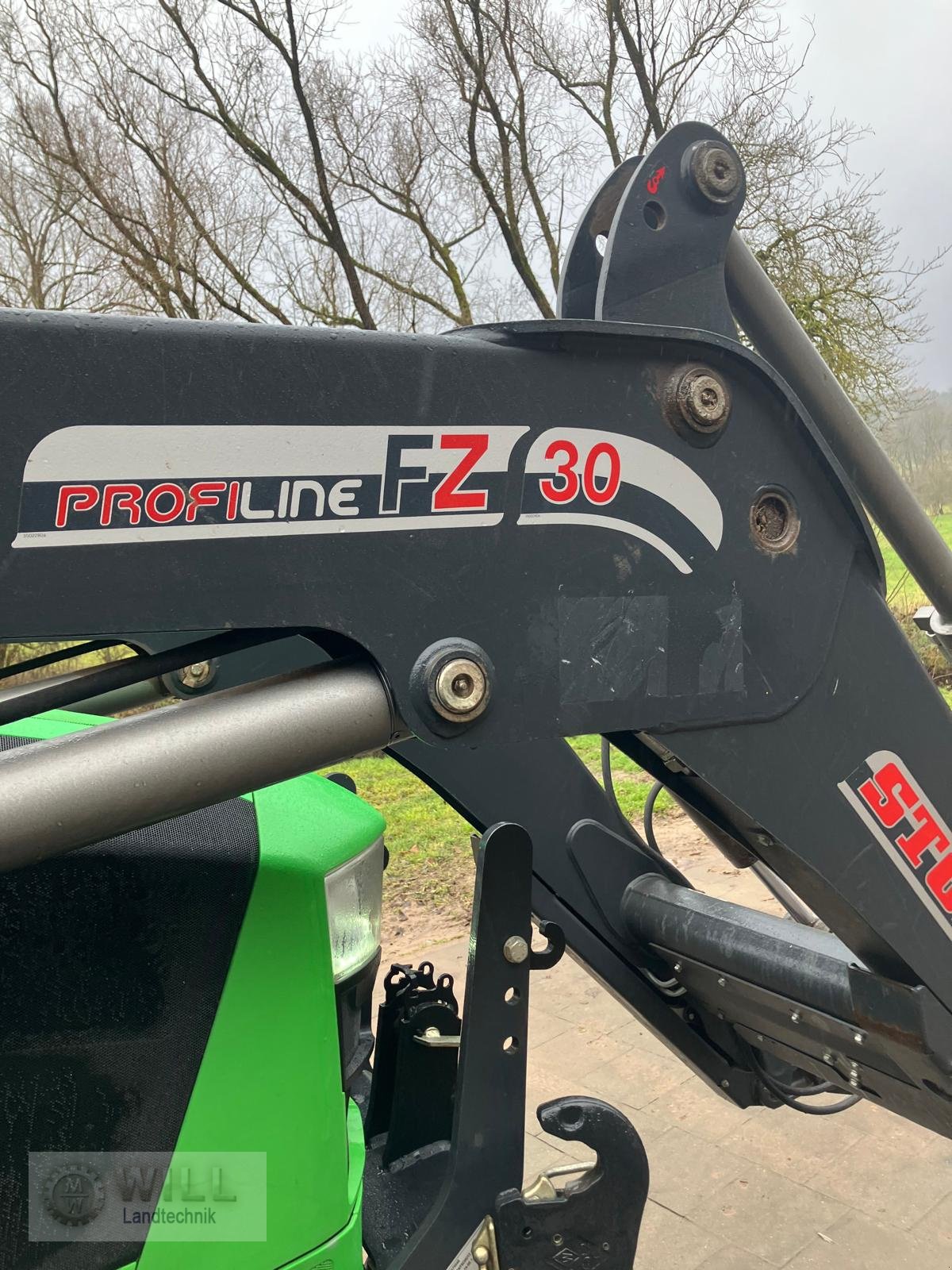 Traktor типа Deutz-Fahr 5120 TTV, Gebrauchtmaschine в Rudendorf (Фотография 7)