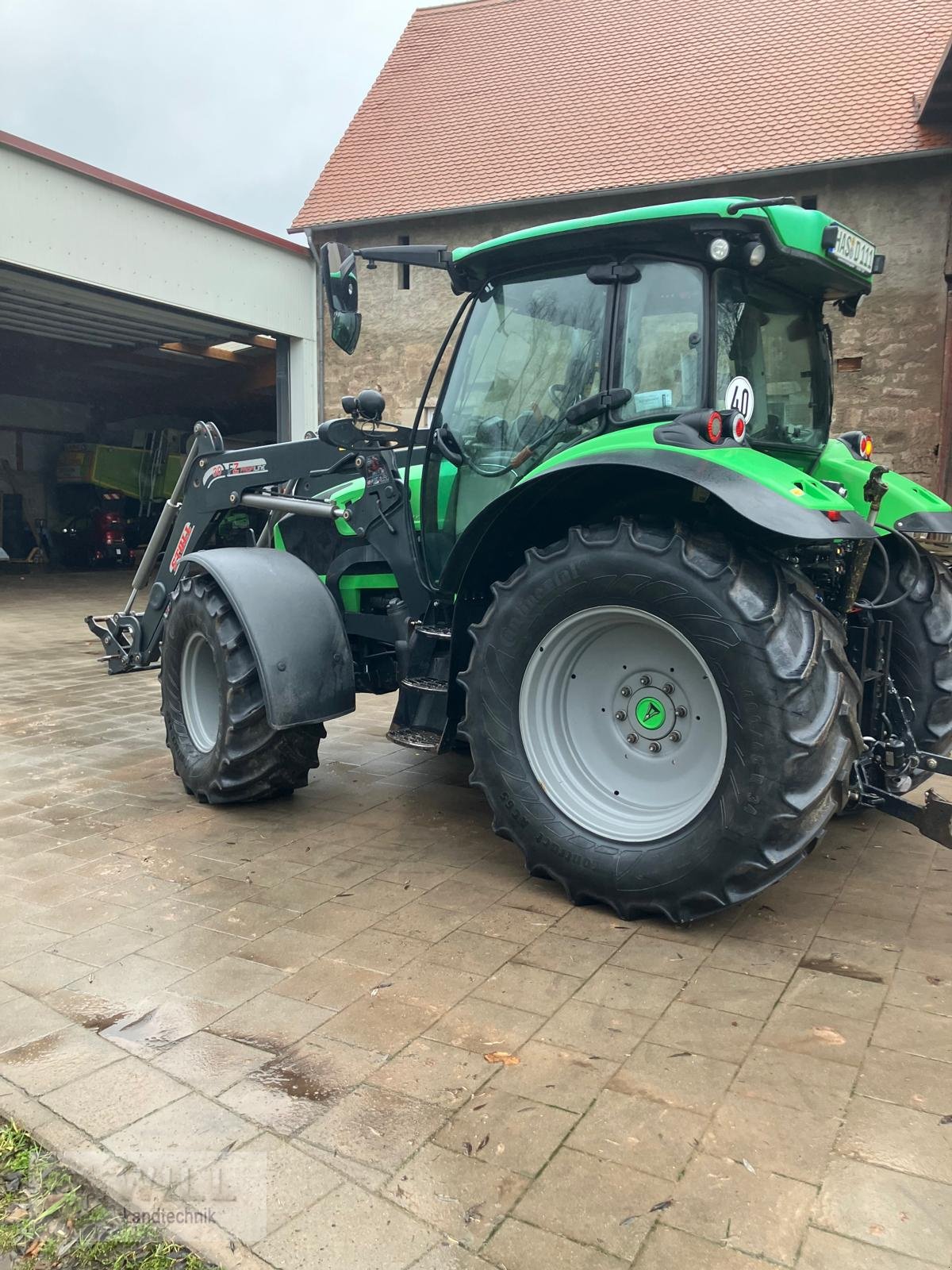 Traktor типа Deutz-Fahr 5120 TTV, Gebrauchtmaschine в Rudendorf (Фотография 8)