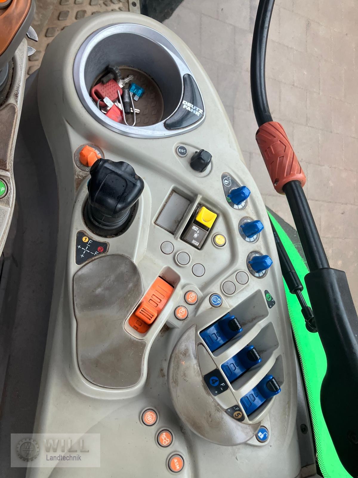 Traktor типа Deutz-Fahr 5120 TTV, Gebrauchtmaschine в Rudendorf (Фотография 12)