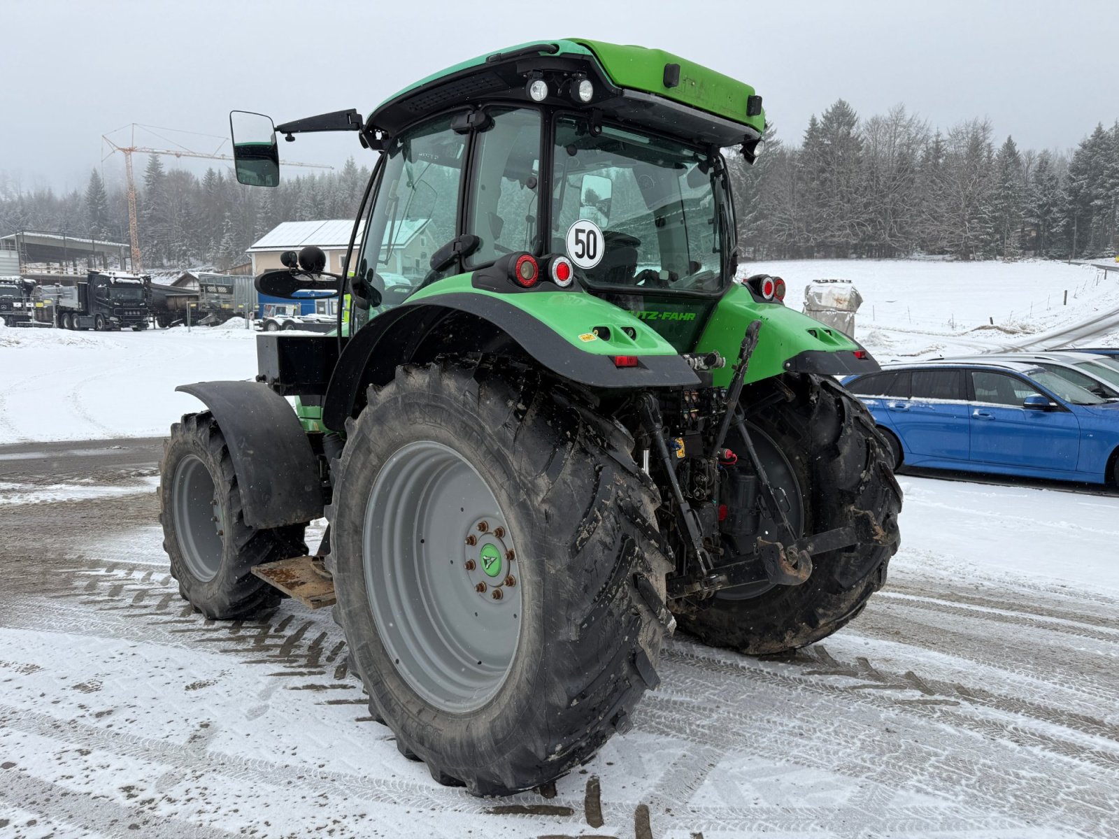 Traktor van het type Deutz-Fahr 5130 TTV, Gebrauchtmaschine in Neureichenau (Foto 3)