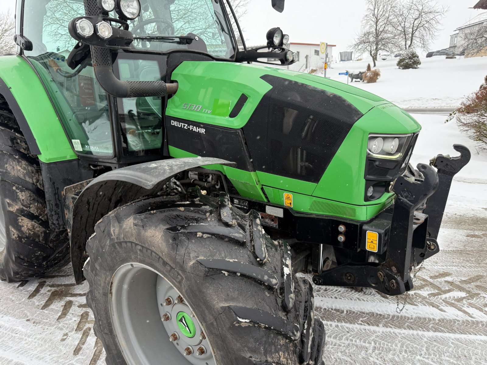 Traktor van het type Deutz-Fahr 5130 TTV, Gebrauchtmaschine in Neureichenau (Foto 10)