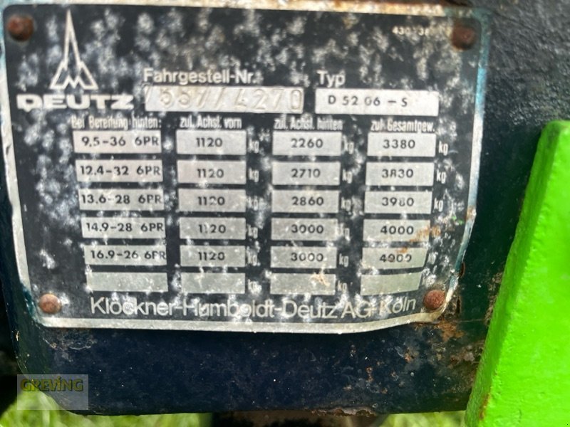 Traktor of the type Deutz-Fahr 5206-S ,,Kundenauftrag", Gebrauchtmaschine in Ort - Kunde (Picture 20)
