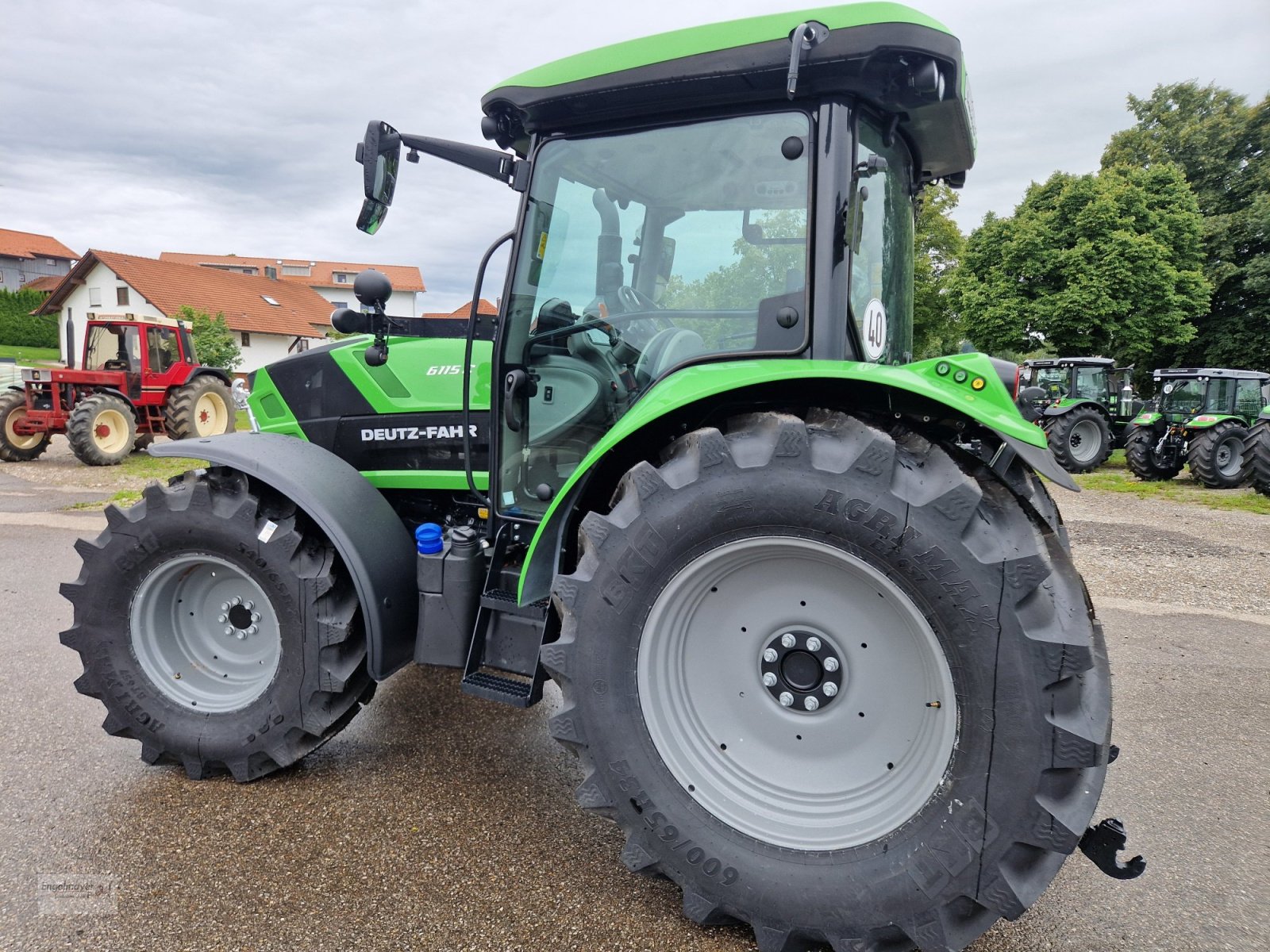 Traktor a típus Deutz-Fahr 6115 C, Neumaschine ekkor: Altusried-Kimratshofen (Kép 4)