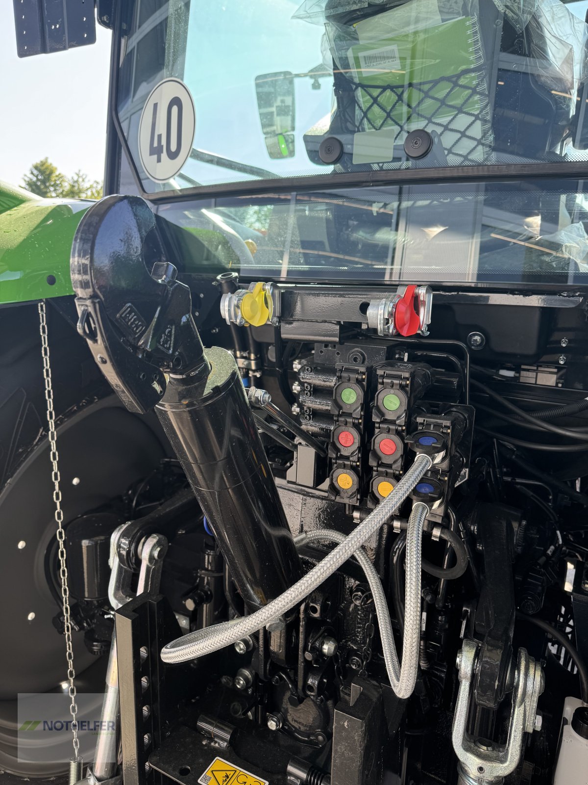 Traktor des Typs Deutz-Fahr 6115 C, Neumaschine in Pforzen (Bild 9)