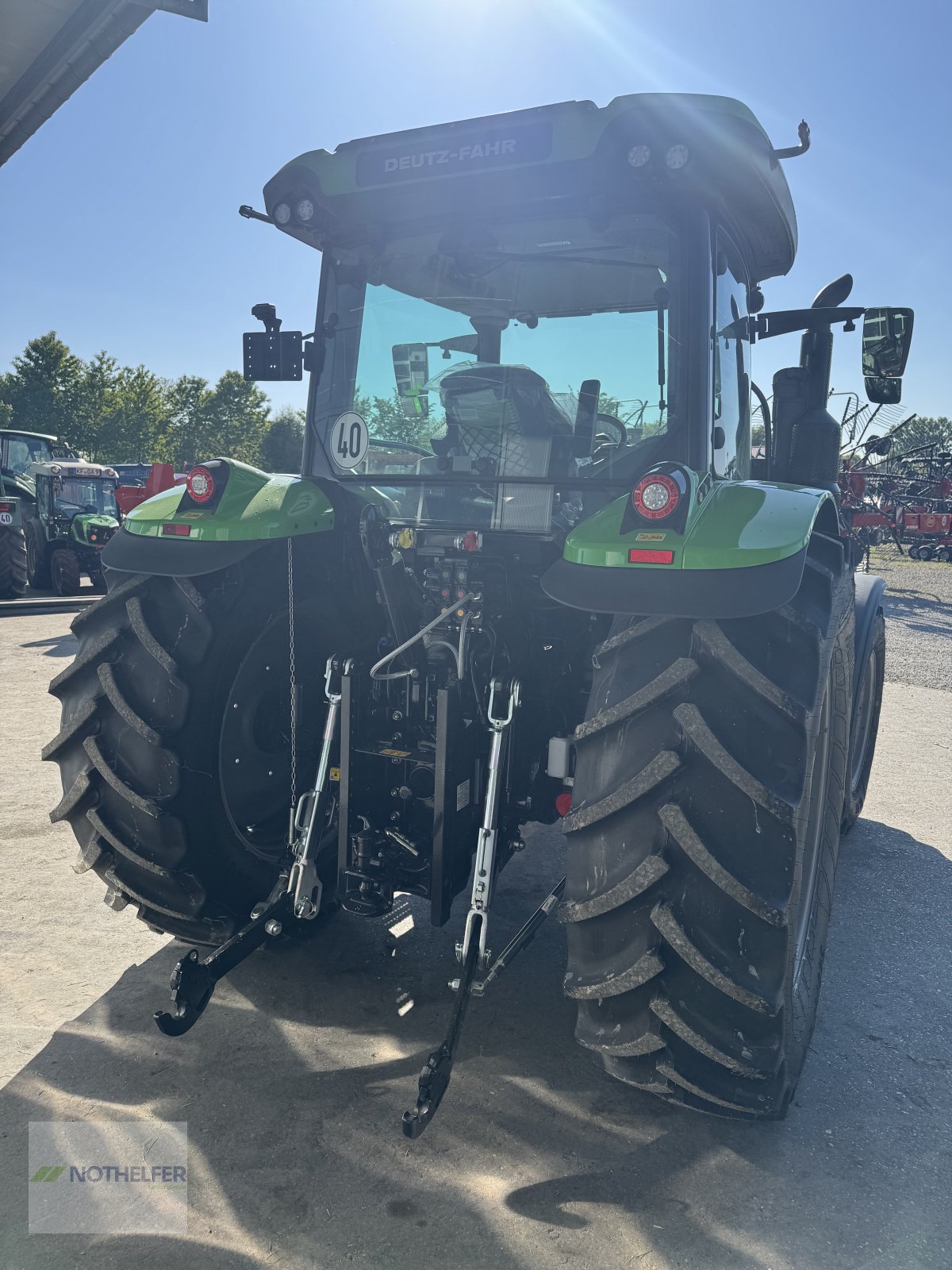 Traktor des Typs Deutz-Fahr 6115 C, Neumaschine in Pforzen (Bild 10)