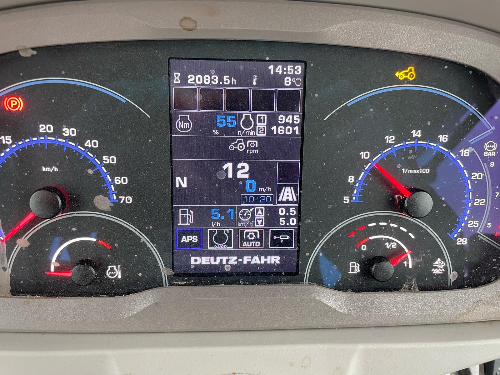 Traktor типа Deutz-Fahr 6115C RV-Shift, Gebrauchtmaschine в Dannstadt-Schauernheim (Фотография 10)