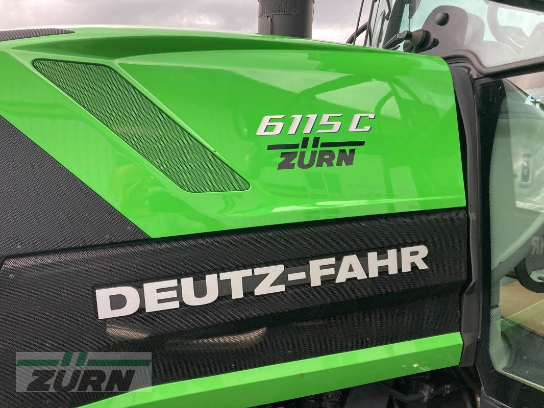 Traktor типа Deutz-Fahr 6115C, Gebrauchtmaschine в Holzgünz - Schwaighausen (Фотография 7)