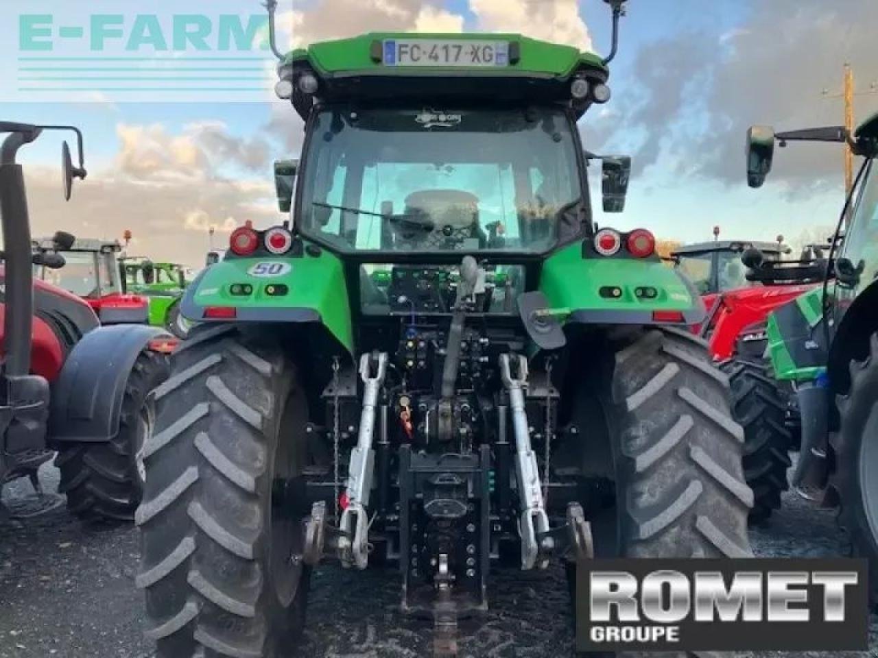 Traktor za tip Deutz-Fahr 6120 ttv, Gebrauchtmaschine u GENNES-SUR-GLAIZE (Slika 9)