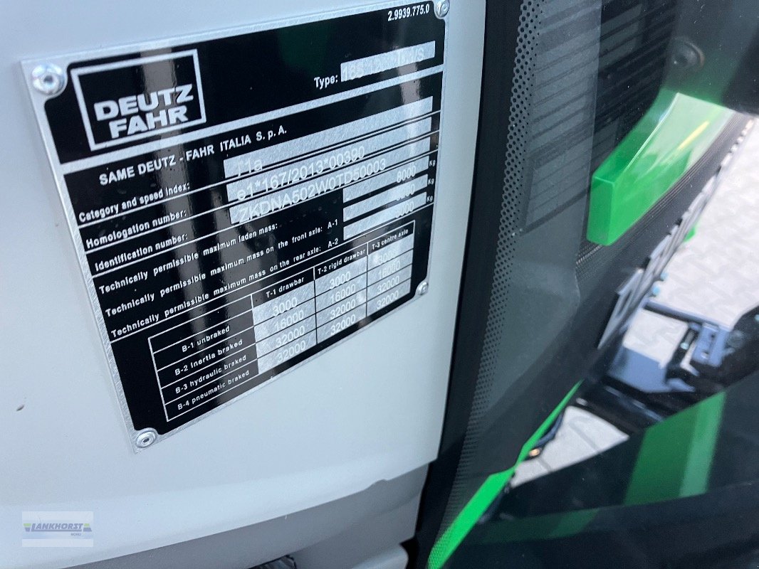 Traktor Türe ait Deutz-Fahr 6125 C MY 2025, Neumaschine içinde Aurich (resim 22)