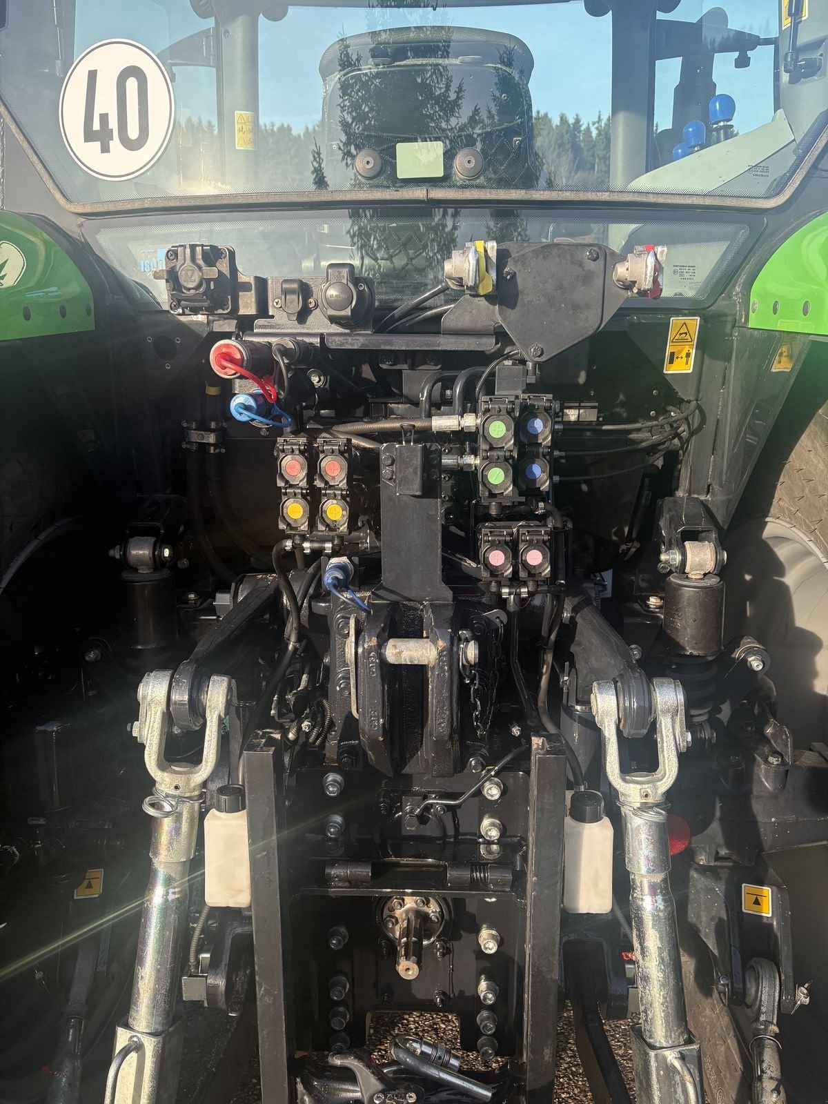 Traktor of the type Deutz-Fahr 6125 C RVSHIFT, Gebrauchtmaschine in Pischelsdorf am Engelbach (Picture 9)