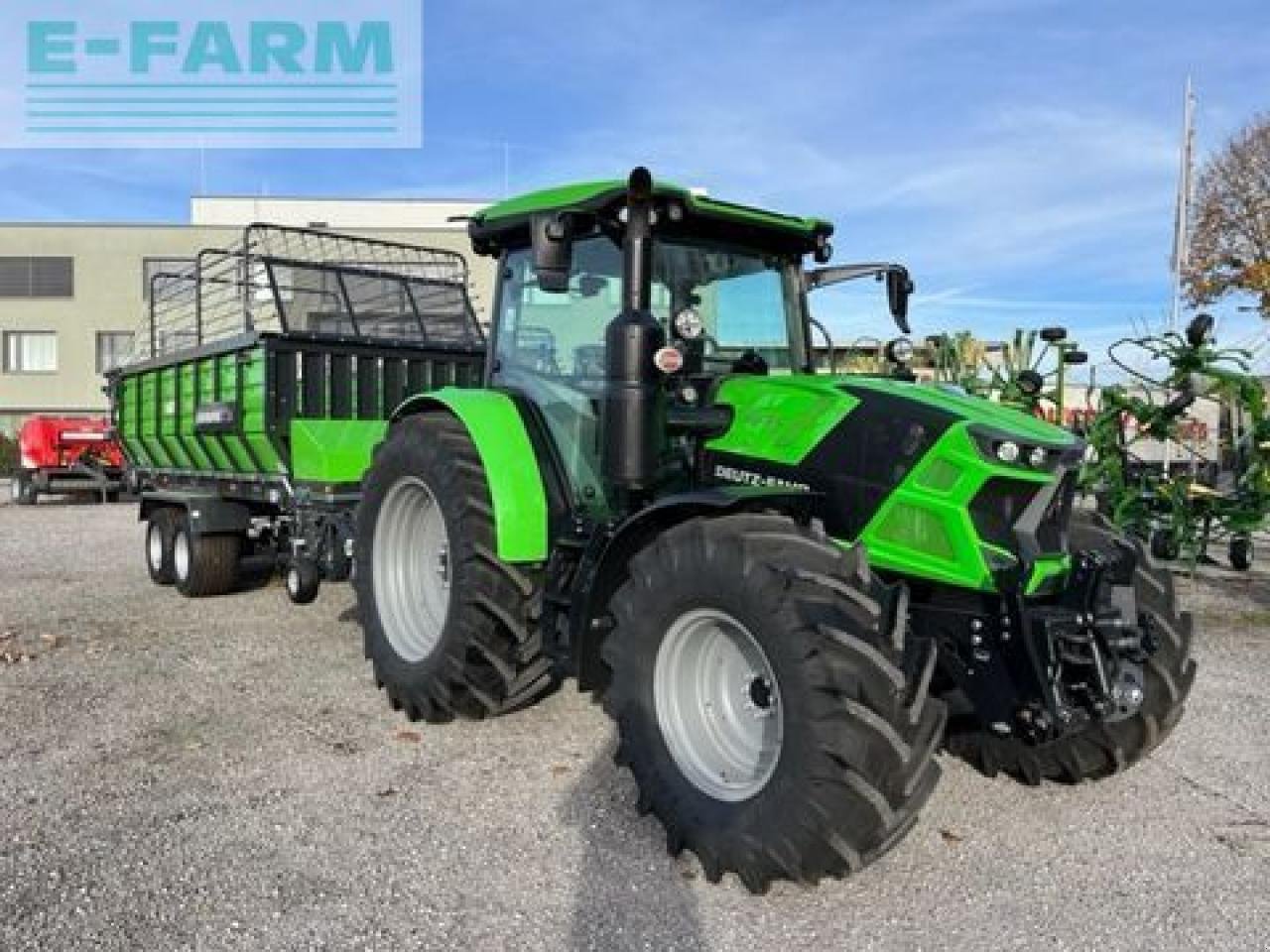 Traktor του τύπου Deutz-Fahr 6125 c ttv TTV, Gebrauchtmaschine σε SALZBURG (Φωτογραφία 12)