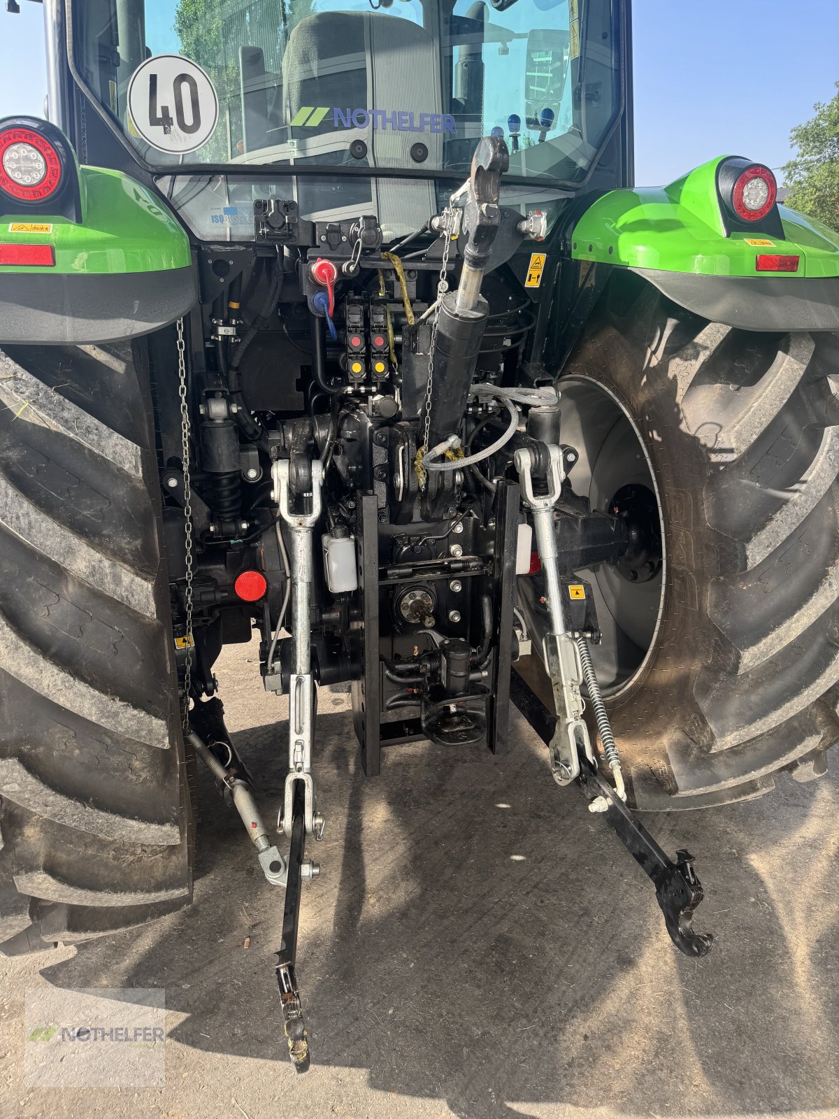 Traktor del tipo Deutz-Fahr 6125 C, Gebrauchtmaschine In Pforzen (Immagine 9)