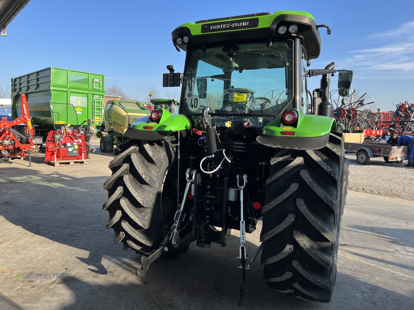 Traktor a típus Deutz-Fahr 6125 C, Neumaschine ekkor: Pforzen (Kép 7)