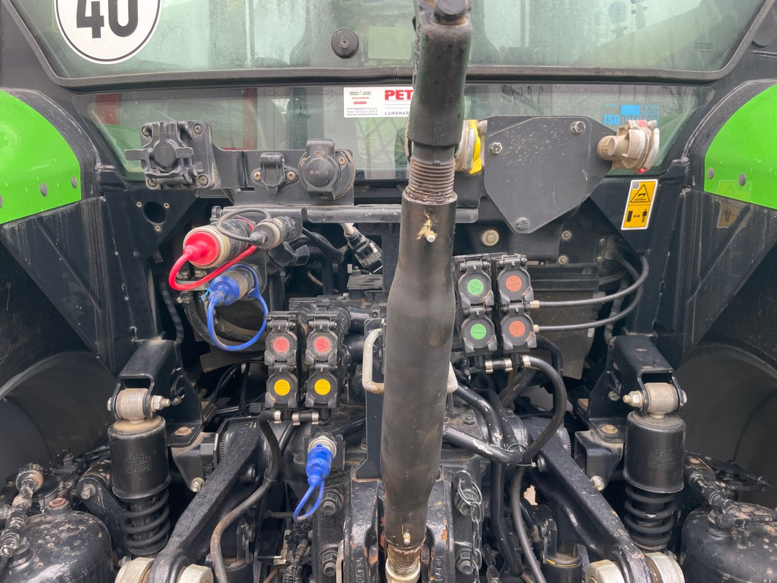 Traktor типа Deutz-Fahr 6125C RV Shift, Gebrauchtmaschine в Dannstadt-Schauernheim (Фотография 9)