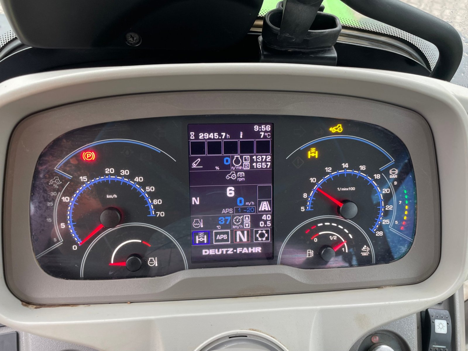 Traktor типа Deutz-Fahr 6125C RV Shift, Gebrauchtmaschine в Dannstadt-Schauernheim (Фотография 12)