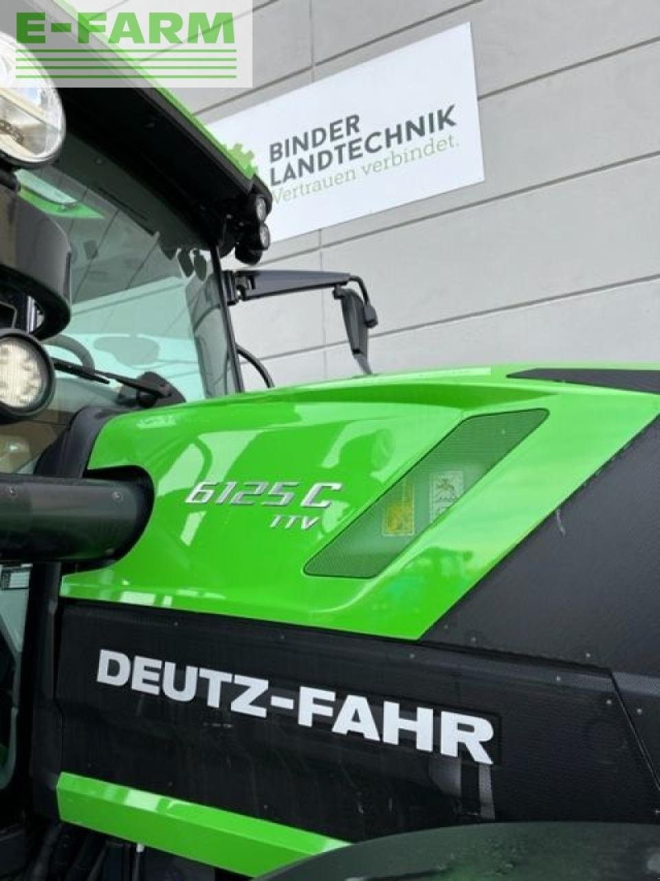Traktor typu Deutz-Fahr 6125c ttv, Gebrauchtmaschine w SALZBURG (Zdjęcie 8)