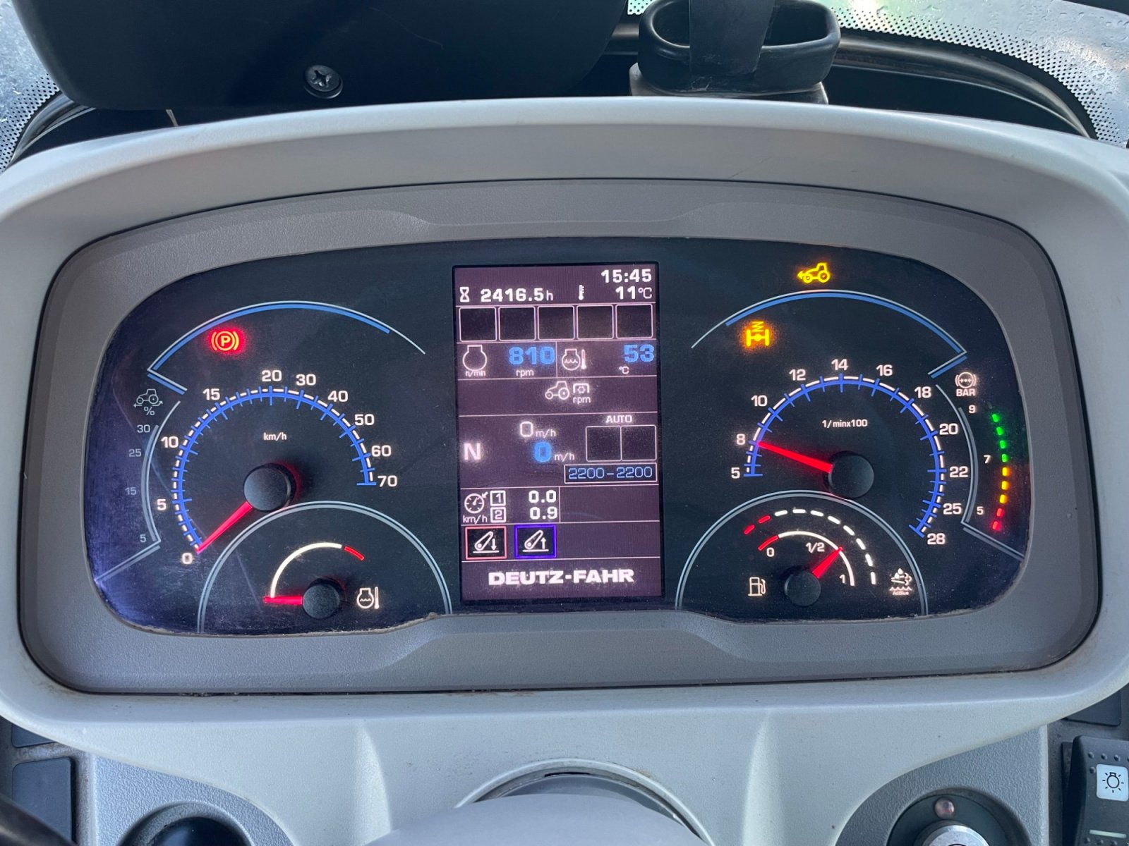 Traktor του τύπου Deutz-Fahr 6125C TTV, Gebrauchtmaschine σε Dannstadt-Schauernheim (Φωτογραφία 10)