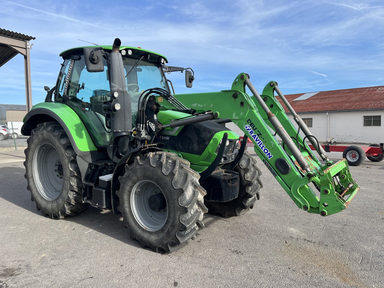 Traktor a típus Deutz-Fahr 6130.4 AGROTRON TTV, Gebrauchtmaschine ekkor: VERT TOULON (Kép 9)