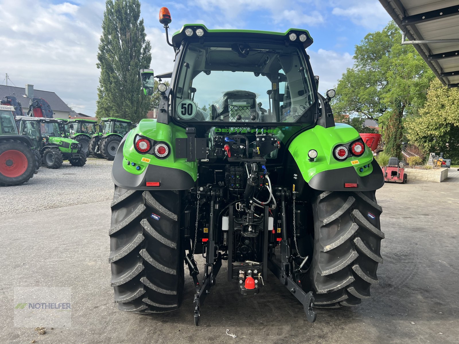 Traktor a típus Deutz-Fahr 6130.4 TTV *Vorführer*, Neumaschine ekkor: Pforzen (Kép 7)