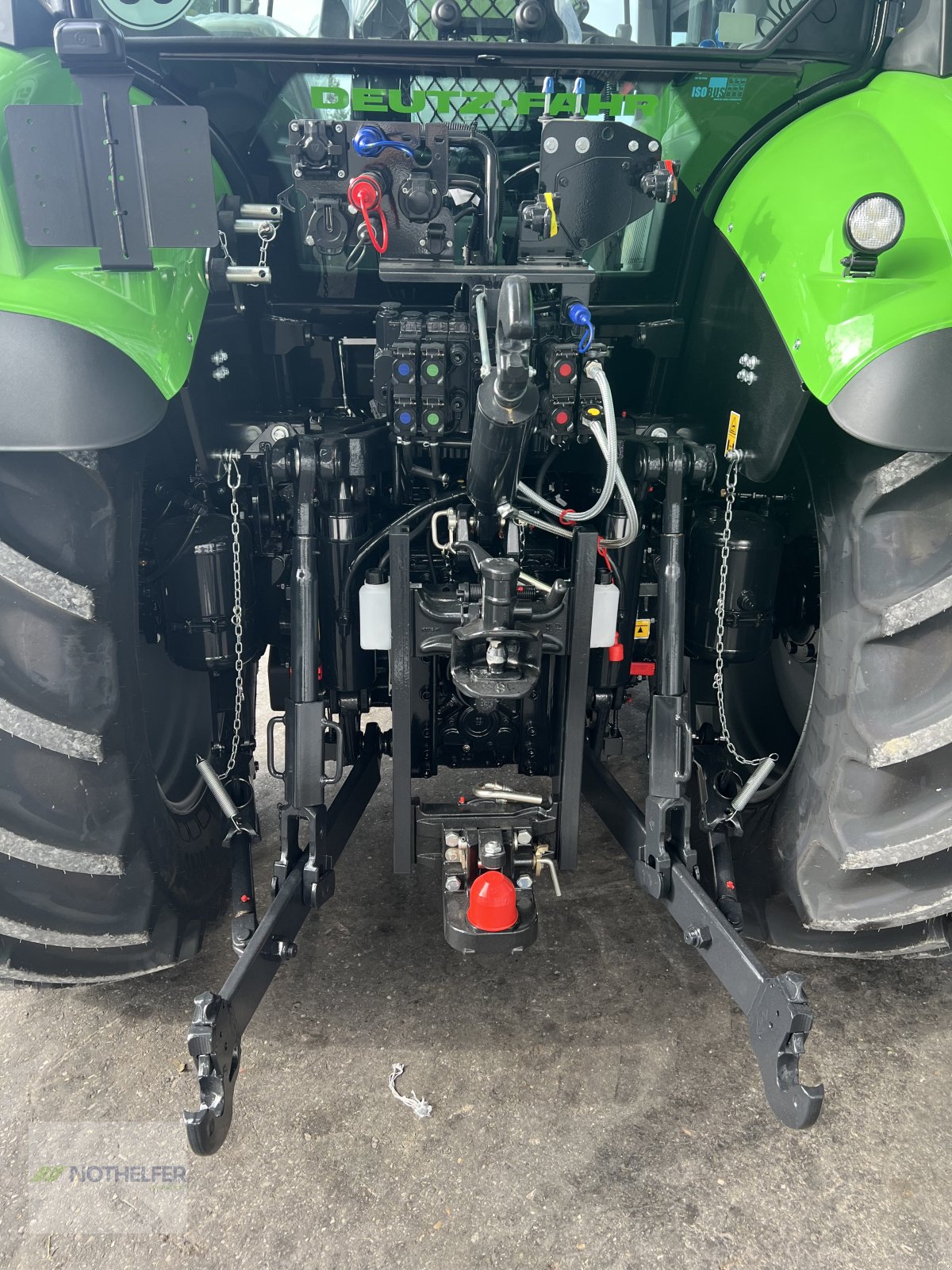 Traktor a típus Deutz-Fahr 6130.4 TTV *Vorführer*, Neumaschine ekkor: Pforzen (Kép 8)
