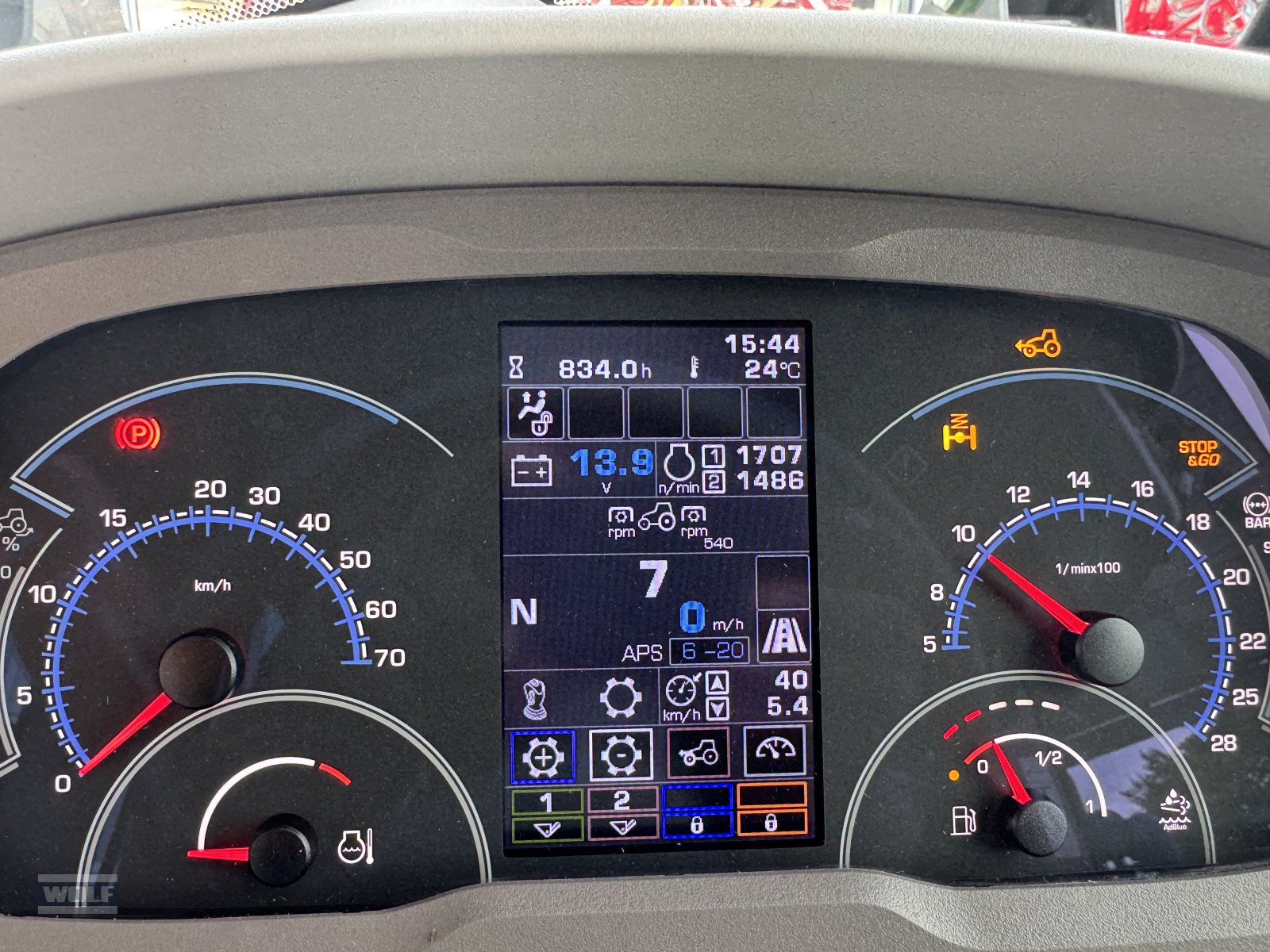 Traktor a típus Deutz-Fahr 6135 C RV-Shift, Gebrauchtmaschine ekkor: Bad Neustadt a.d. Saale (Kép 16)