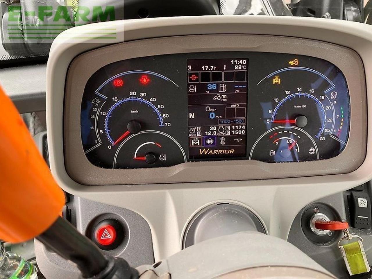 Traktor του τύπου Deutz-Fahr 6135 C TTV TTV, Gebrauchtmaschine σε Hamburg (Φωτογραφία 7)