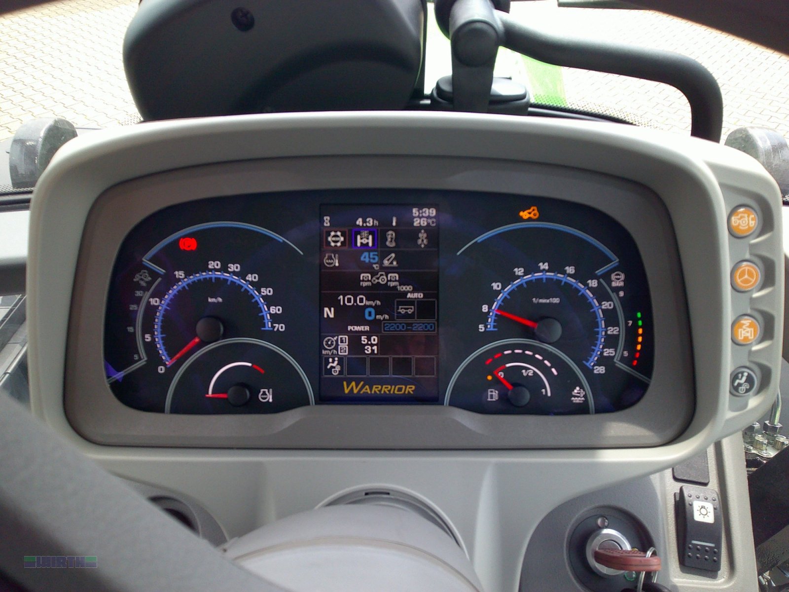 Traktor van het type Deutz-Fahr 6135 C TTV "Warrior Java grün" Frontlader 1,00 Euro, Neumaschine in Buchdorf (Foto 14)