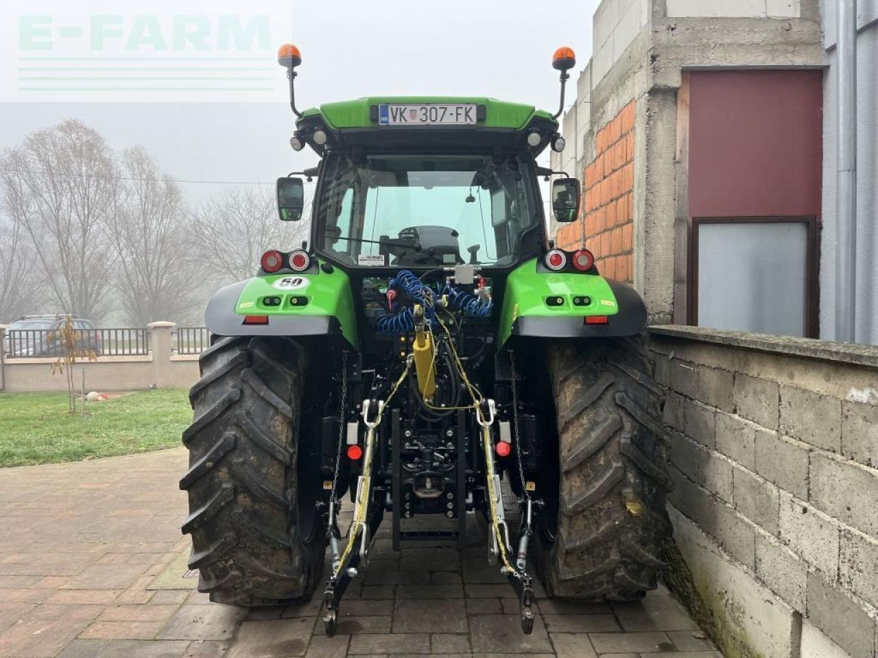 Traktor tip Deutz-Fahr 6140 TTV, Gebrauchtmaschine in Hamburg (Poză 3)