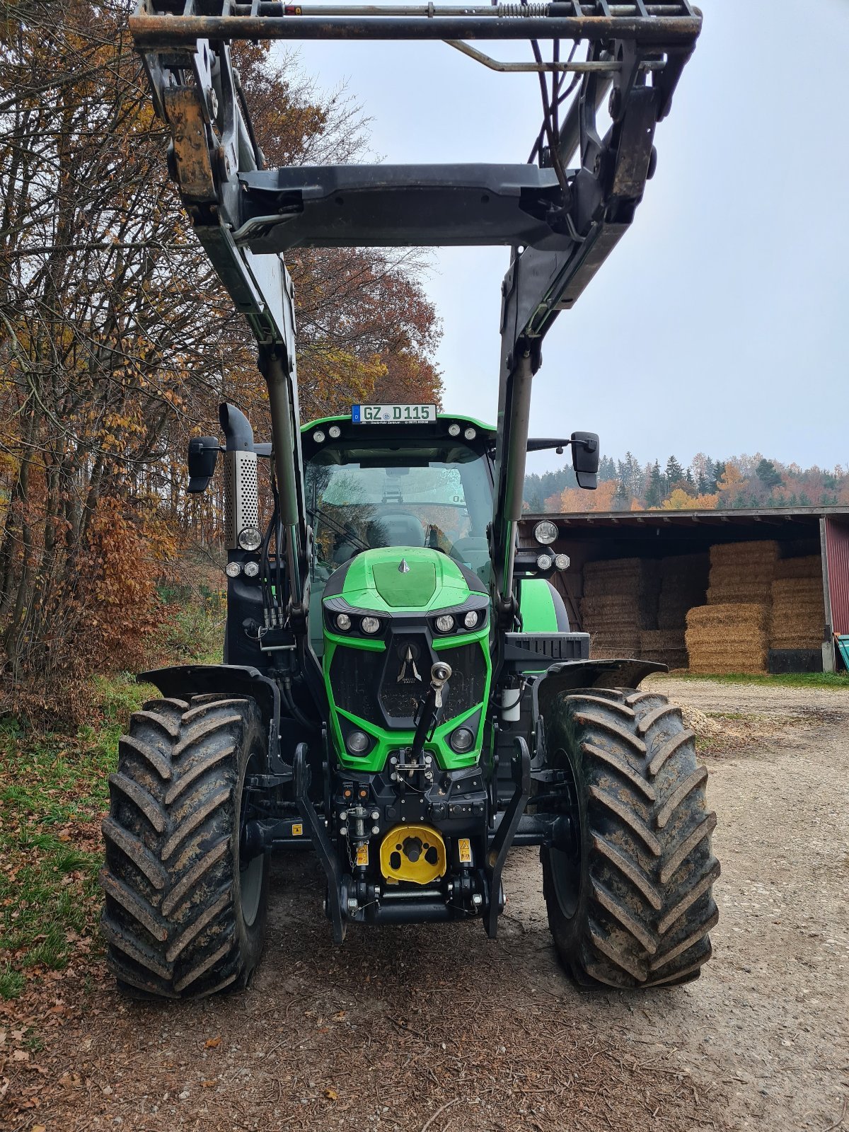 Traktor του τύπου Deutz-Fahr 6145.4, Gebrauchtmaschine σε Dürrlauingen  (Φωτογραφία 3)