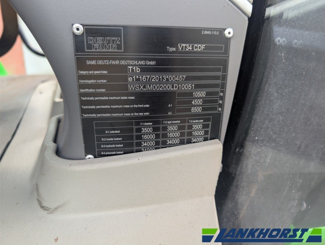 Traktor tipa Deutz-Fahr 6150.4 RVSHIFT, Neumaschine u Neuenhaus (Slika 20)